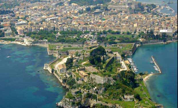 View of Corfu Town